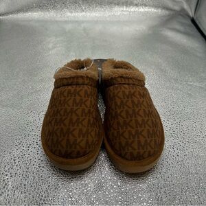 Michael Kors Tan Kids Slippers